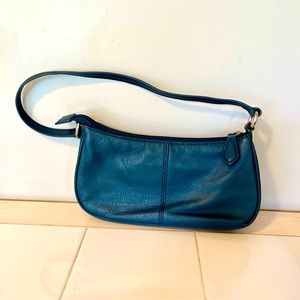 Teal blue Wilson’s Leather shoulder bag